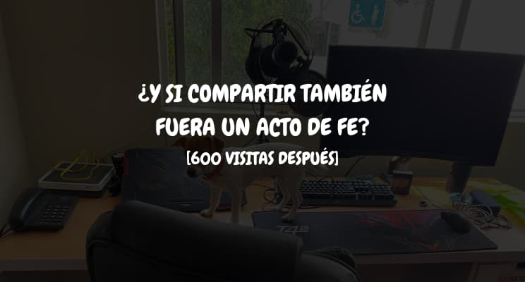 ¿Y si compartir también fuera un acto de&nbsp;fe?