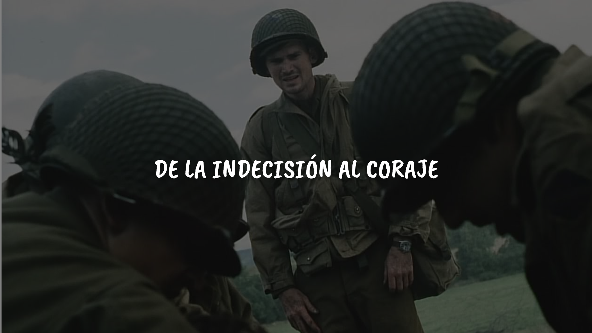 Rescatando al Soldado Ryan: lo que Timothy Upham nos enseña sobre el miedo y el coraje