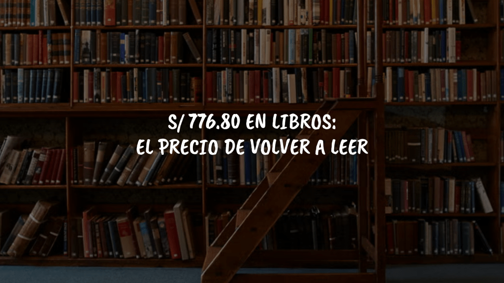 ¿La lectura es un lujo en el&nbsp;Perú?
